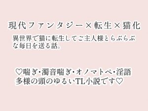 [RJ278199] (ストレンジ・レイディ) 異世界で猫に転生してやさしい魔法使いに昼も夜も愛されています