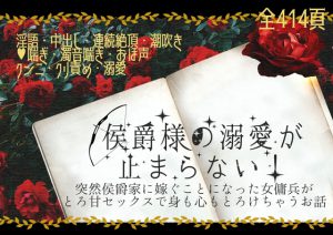 [RJ01000474] (やまびこ屋)
侯爵様の溺愛が止まらない!突然侯爵家に嫁ぐことになった女傭兵がとろ甘セックスで身も心もとろけちゃうお話