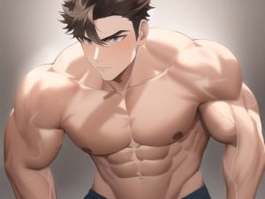 [RJ01024957] (雪宮あおい)
筋肉美男子のイラスト集