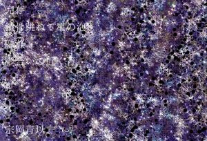 [RJ01049737] (天球内塑性図)
完存・鎖骨跳ねて星の泡・融滌・影合いの近く青