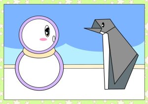 [RJ01152141] (nanaraiTRY)
ペンギン折り紙ぬりえA4サイズ