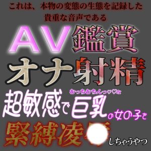 [RJ01196052] (紳士な変態) 
AV鑑賞オナ射精『超敏感巨乳な子を緊縛凌〇するやつ』