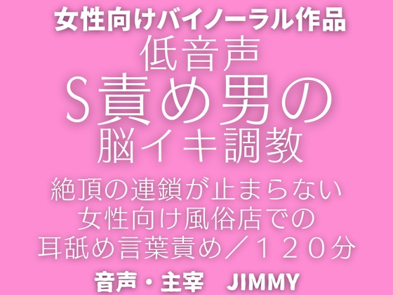 催○洗脳【脳イキ】オナニー。ドS攻め男による女性向け風俗で脳イキ調教