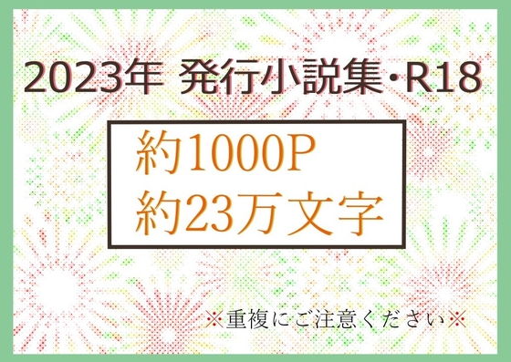 2023年発行小説集・R18