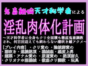 [RJ01244985] (クリ責め本舗)
ドS天才科学者による淫乱肉体化計画