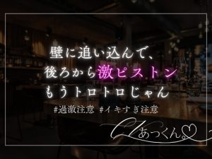 [RJ01287635] (A_kun) 
壁に追い込んでひたすらピストンする音声