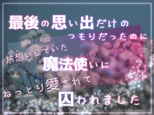 [RJ01289376] (桜結び) 
最後の思い出だけのつもりだったのに片想いしていた魔法使いにねっとり愛されて囚われました