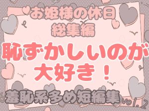 [RJ01317417] (お姫様の休日) 
お姫様の休日 総集編 -恥ずかしいのが大好き!羞恥系多め短編集vol.2-