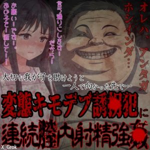 [RJ01318250] (紳士な変態) 
子持ち妻の君が卑怯で鬼〇な誘〇犯に脅〇連続中〇し強〇 ～君ハ、俺ノ、オ姫サマ～