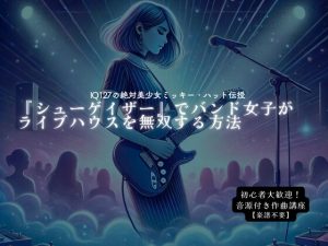 [RJ01321010] (【淫語ボカロ】宗教団体真メグデス) 
【作曲講座】『シューゲイザー』でバンド女子がライブハウスを無双する方法【初心者大歓迎/楽譜不要】