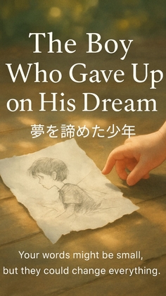 The Boy Who Gave Up on His Dream