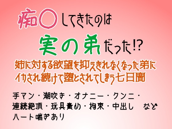痴◯してきたのは実は弟だった!? 姉に対する欲望を抑えきれなくなった弟にイカされ続けて堕とされてしまう七日間