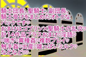 [RJ01394035] (彩愛) 
騎士受けパックおまけつき♡