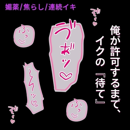 【焦らし/媚薬/連続イキ】イクの"待て"～発情した雌犬まんこに調教挿入～