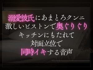 [RJ01413384] (A_kun) 
【3日限定330円】溺愛彼氏にあまとろクンニ。激しいピストン奥ぐりぐりキッチンで対面立位で同時イキする音声。