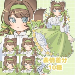 [RJ01422846] (ひなたもも) 
ケモ耳とふわふわしっぽの女の子