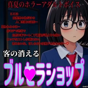[RJ01438748] (紳士な変態) 
真夏のホラーアダルトボイス『客の消えるブル●ラショップ』～鬼◎変質者に拉〇監●され強●玩具にされ続ける君～