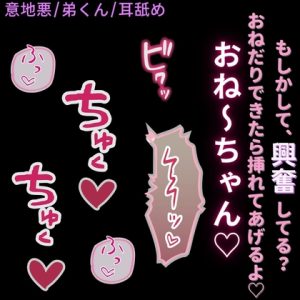 [RJ01445061] (よるてぃの欲求) 
【言葉責め/耳舐め】意地悪弟くんに耳舐めで発情させられて、自分からおちんちんをおねだりしちゃうお姉ちゃん