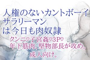[RJ01473307] (彩愛) 
人権のないカントボーイサラリーマンは今日も肉奴○