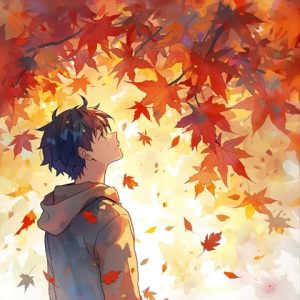 [RJ01474379] (賞味期限30分の声の主) 
【30秒ボイス】秋の紅葉デート×甘酸っぱいボイス