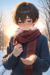 [RJ01489249] (賞味期限30分の声の主) 
【30秒ボイス】風が冷たい。ほら、マフラー貸すよ