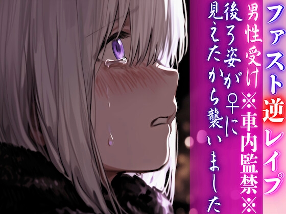 【簡体中文版】 ※車内監禁※【男性受け】【押し込まれ無理矢理レ○プ】 後ろ姿が♀に見えたから襲いました【ファストレ○プ】★完全シナリオレス 春待雹