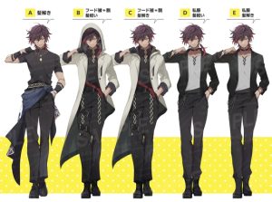 [RJ01497884] (立ち絵屋 らっこ) 
インナーカラーの男性 別ver.