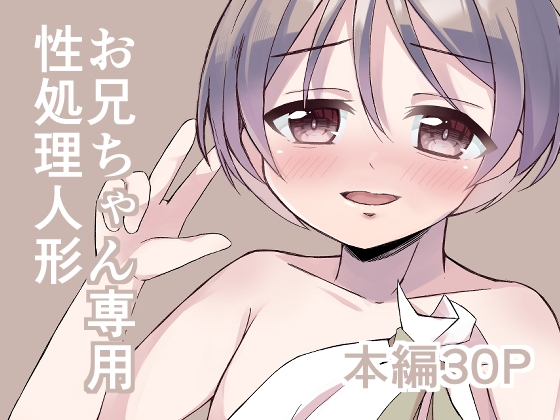 お兄ちゃん専用性処理人形～初めてのセックス編～