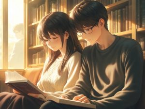 [RJ01503332] (賞味期限30分の声の主) 
【30秒ボイス】図書室でそっと寄り添う静かな彼