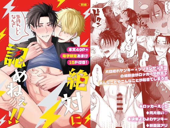 絶対に気持ちいいなんて認めねぇ!!