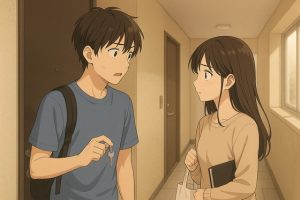 [RJ01509075] (賞味期限30分の声の主) 
【30秒ボイス】ただいまを交わす、静かな距離のご近所さん