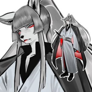 [RJ01509658] (腹痛) 
ケモ | 侍 | 青年 | PNG | 商用利用可能