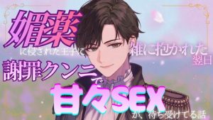 [RJ01513391] (調合室) 
媚薬に侵された王子に雑に抱かれた翌日、謝罪クンニで甘々SEXが待ち受けている話