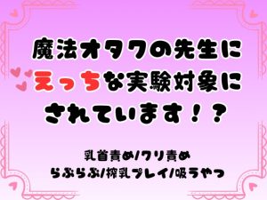 [RJ01513540] (ほかほかごはん) 
魔法オタクの先生にえっちな実験対象にされています！?