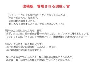 [RJ01515396] (金目堂) 
改稿版 管理される現役J官