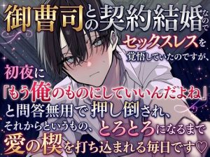 [RJ01517220] (あまのや) 
御曹司との契約結婚なのでセックスレスを覚悟していたのですが、初夜に「もう俺のものにしていいんだよね」と押し倒され、毎日とろとろになるまで愛の楔を打ち込まれてます